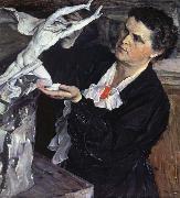 Nesterov Nikolai Stepanovich The Sculptor of portrait oil painting artist